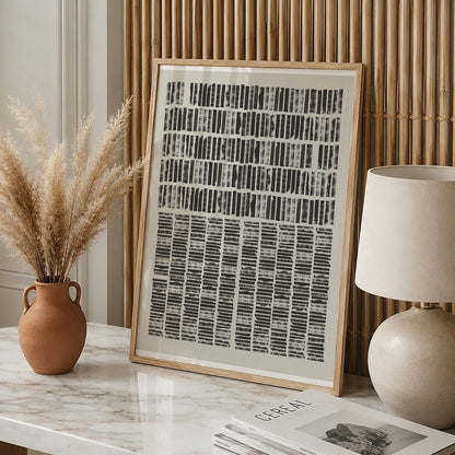 TAWミッドセンチュリーモダン アブストラクトTAW Mid Century Modern Abstract Art Poster No.098