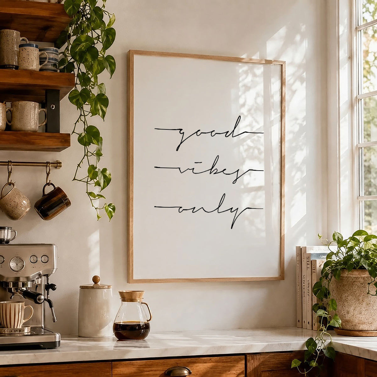TAWミッドセンチュリーモダン アブストラクトTAW Mid Century Modern Abstract Art Poster No.099