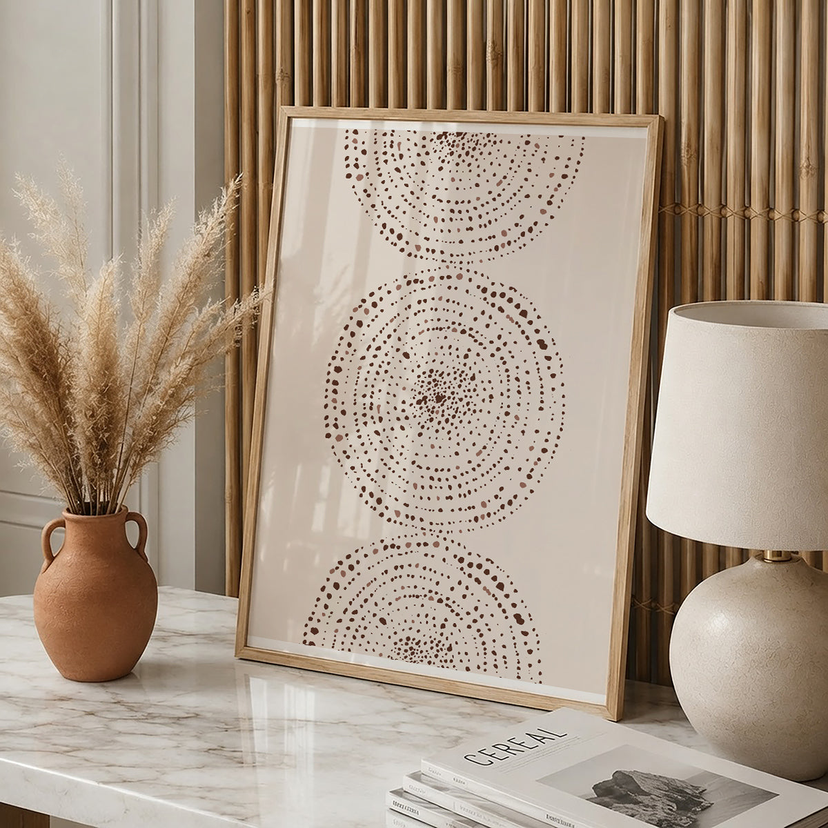 TAWミッドセンチュリーモダン アブストラクトTAW Mid Century Modern Abstract Art Poster No.100
