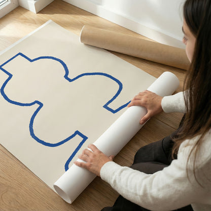 TAW BOHO アブストラクト TAW BOHO Abstract Art Poster201