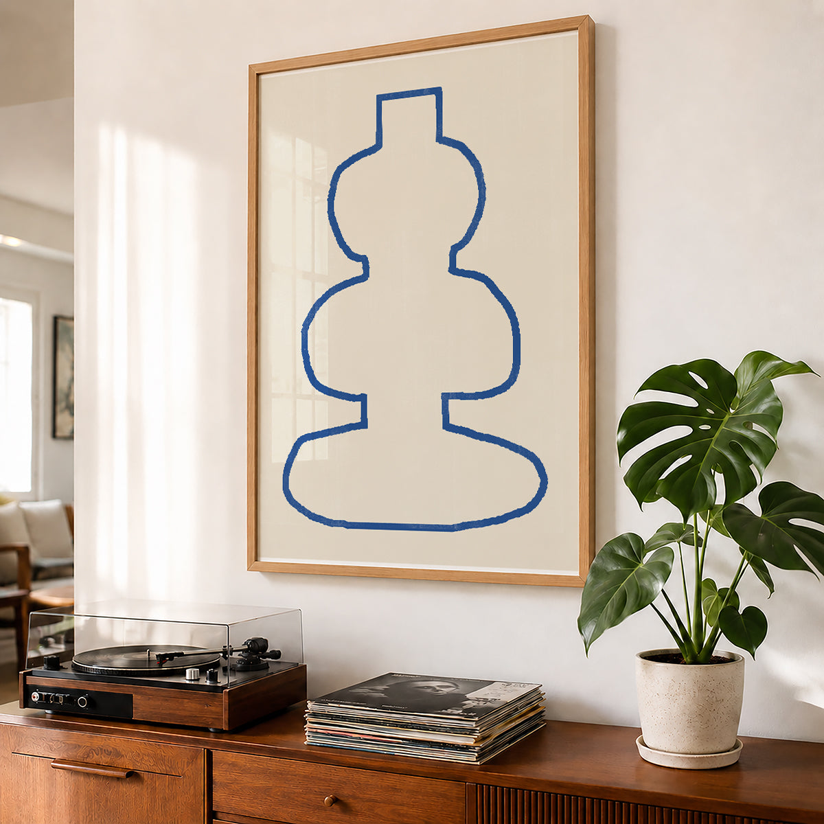 TAW BOHO アブストラクト TAW BOHO Abstract Art Poster201