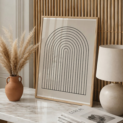 TAW BOHO アブストラクト TAW BOHO Abstract Art Poster202