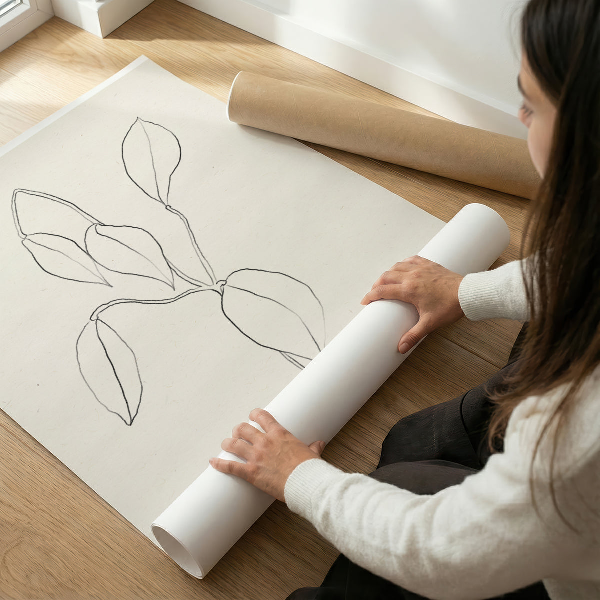 TAW BOHO アブストラクト TAW BOHO Abstract Art Poster205
