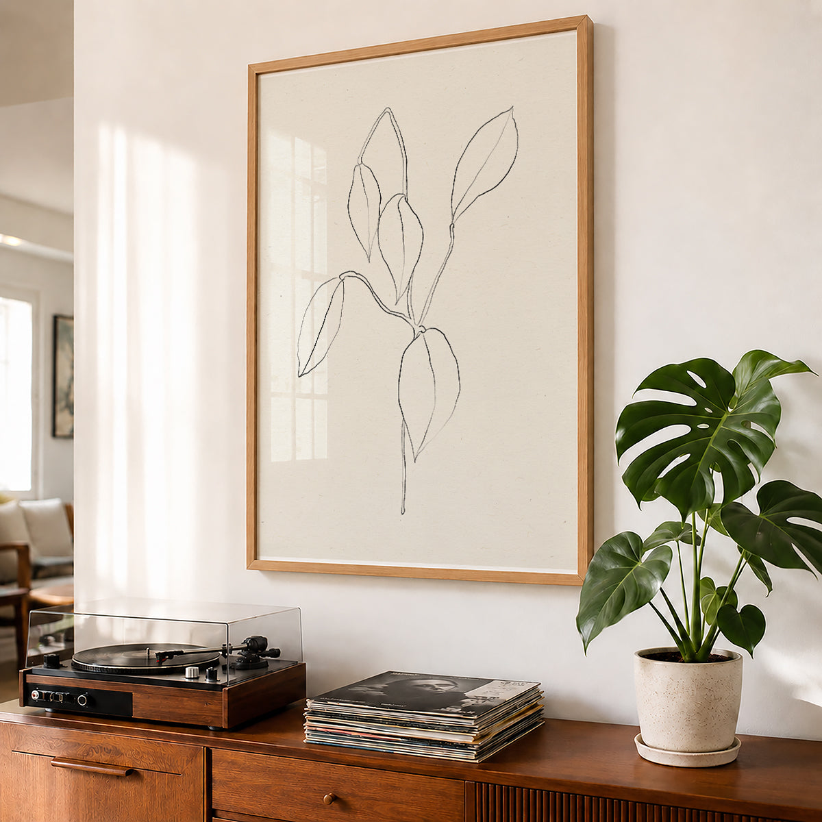 TAW BOHO アブストラクト TAW BOHO Abstract Art Poster205