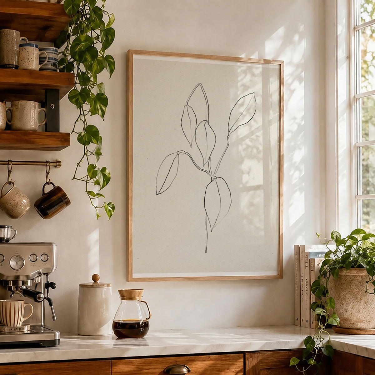 TAW BOHO アブストラクト TAW BOHO Abstract Art Poster205