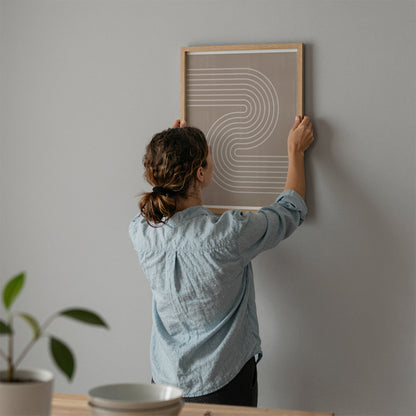 TAW BOHO アブストラクト TAW BOHO Abstract Art Poster208