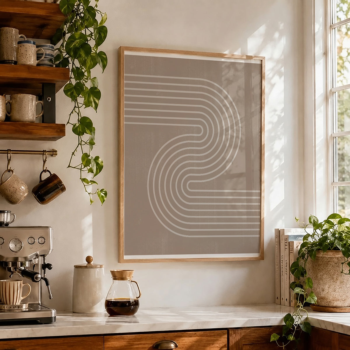 TAW BOHO アブストラクト TAW BOHO Abstract Art Poster208