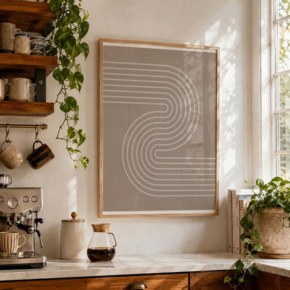 TAW BOHO アブストラクト TAW BOHO Abstract Art Poster208