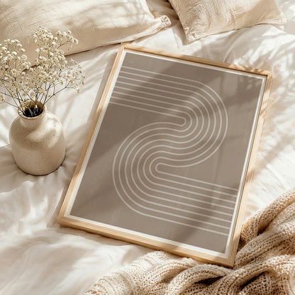TAW BOHO アブストラクト TAW BOHO Abstract Art Poster208
