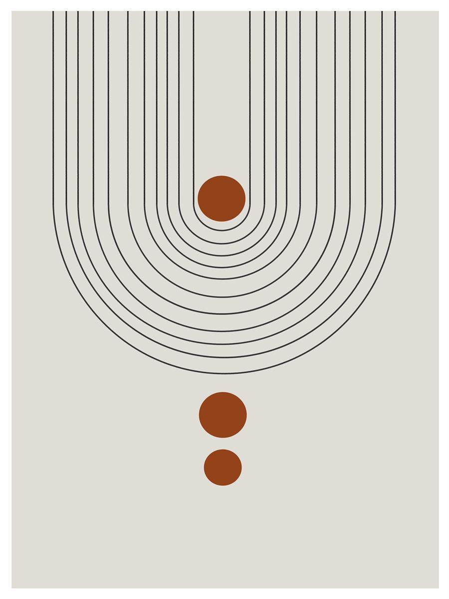 TAW BOHO アブストラクト TAW BOHO Abstract Art Poster210