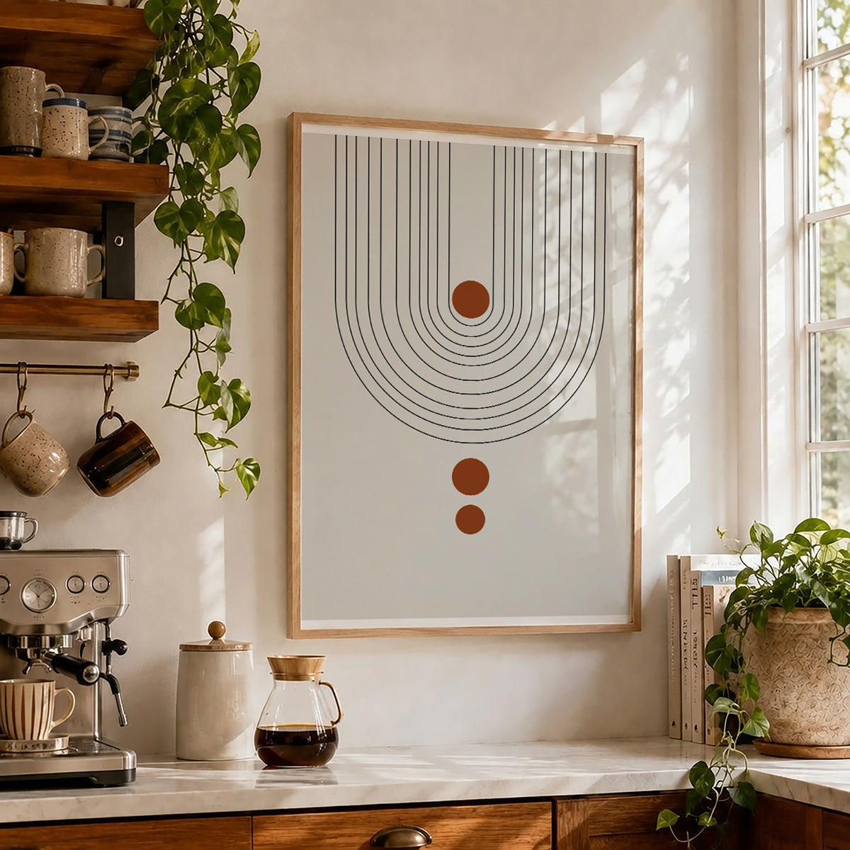 TAW BOHO アブストラクト TAW BOHO Abstract Art Poster210