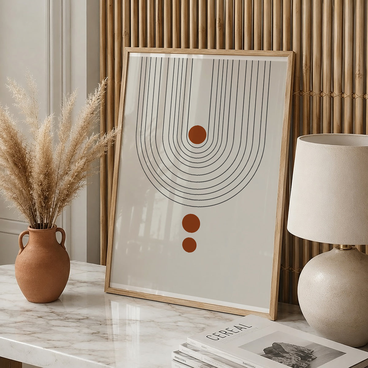 TAW BOHO アブストラクト TAW BOHO Abstract Art Poster210