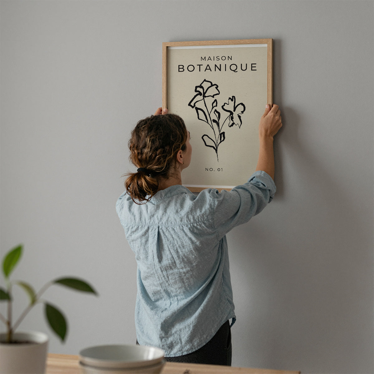 TAW BOHO アブストラクト TAW BOHO Abstract Art Poster211