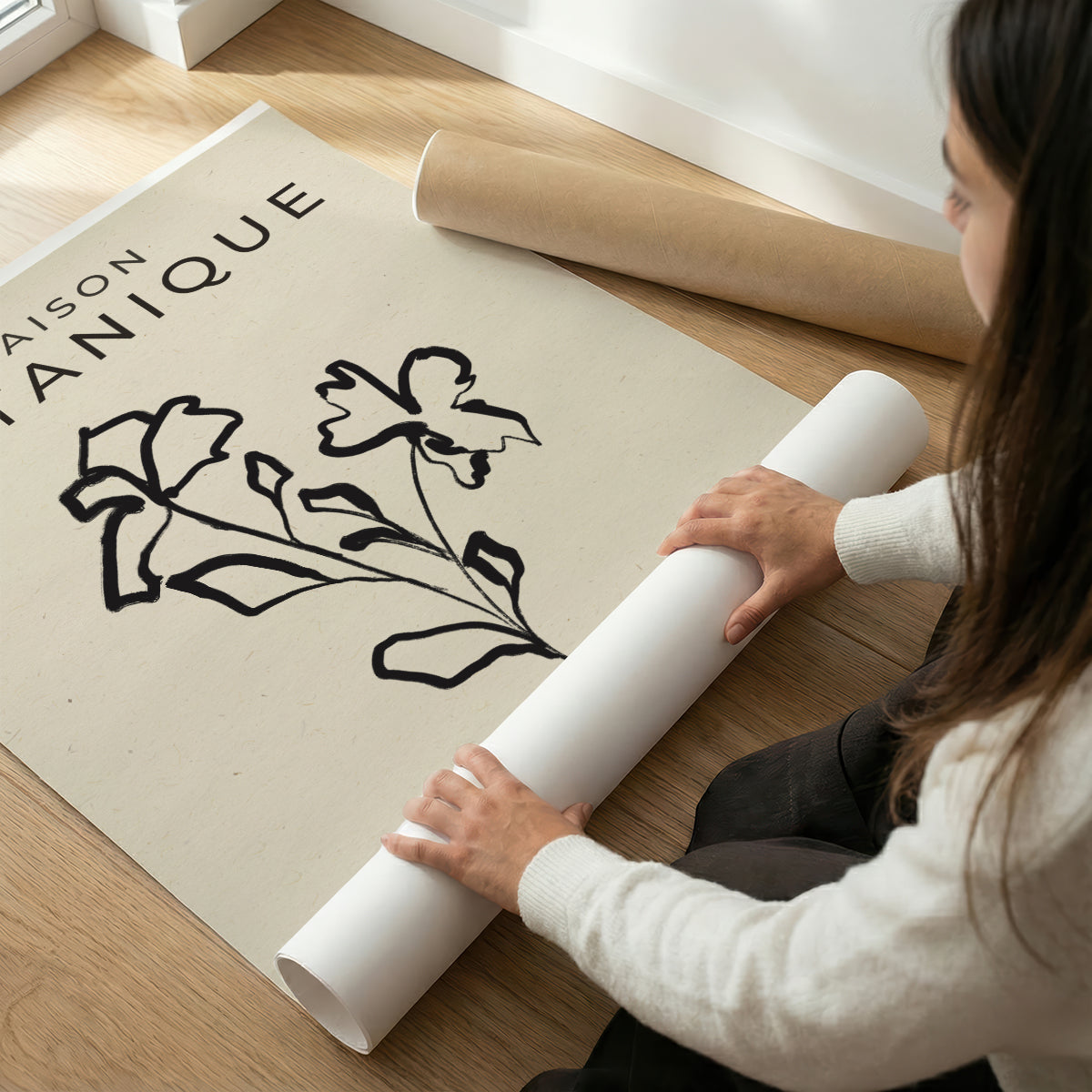TAW BOHO アブストラクト TAW BOHO Abstract Art Poster211