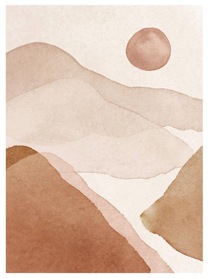 TAW BOHO アブストラクト TAW BOHO Abstract Art Poster212
