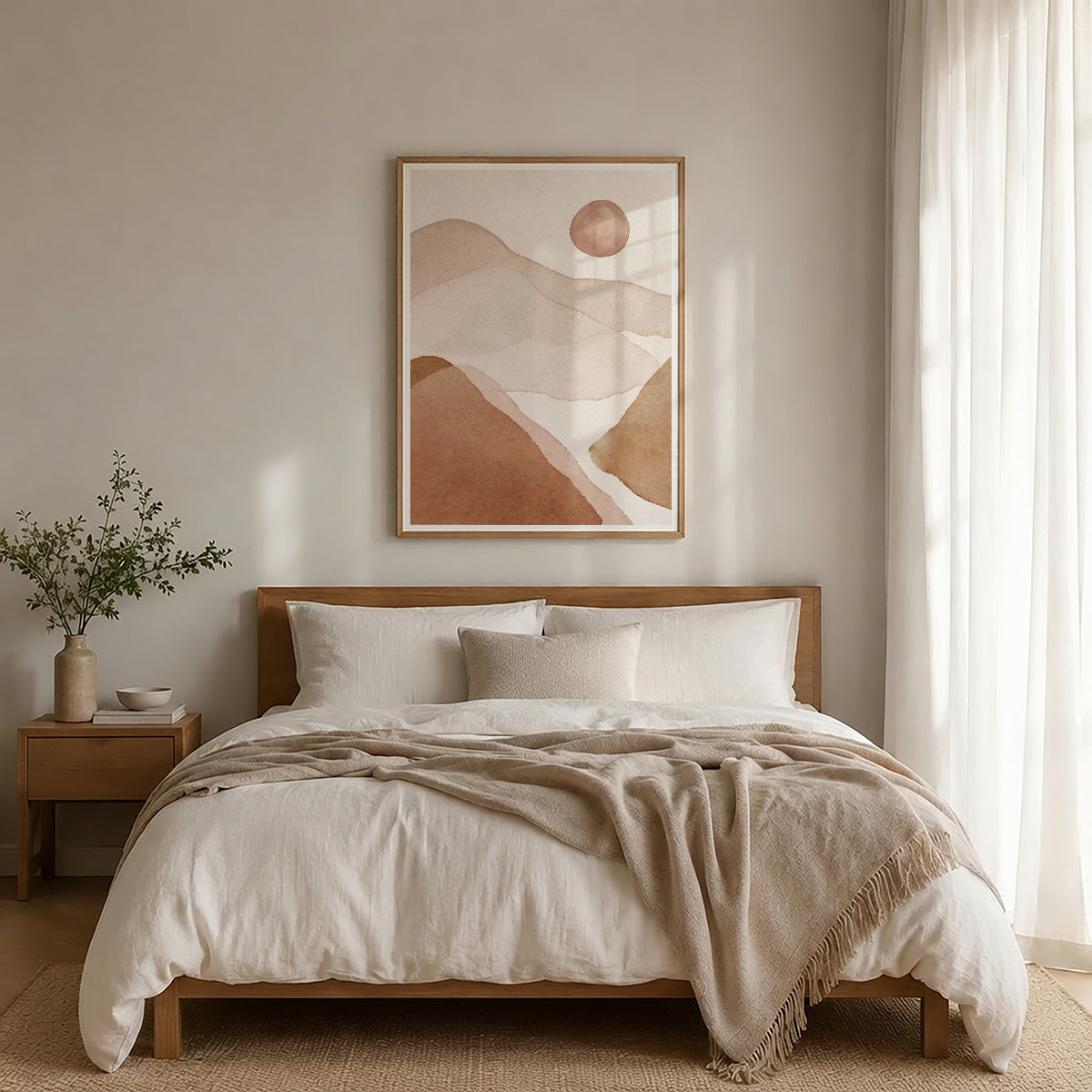 TAW BOHO アブストラクト TAW BOHO Abstract Art Poster212