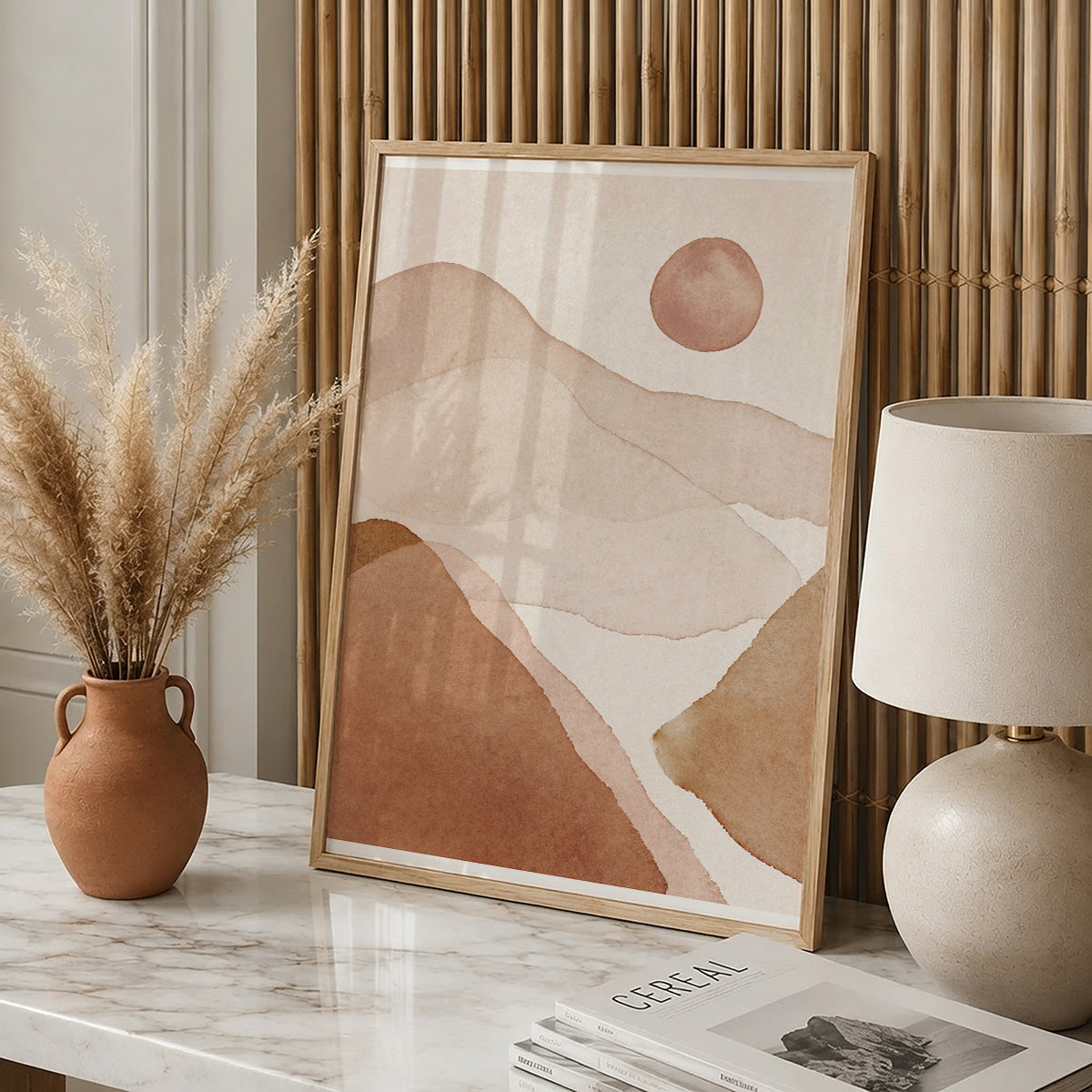 TAW BOHO アブストラクト TAW BOHO Abstract Art Poster212