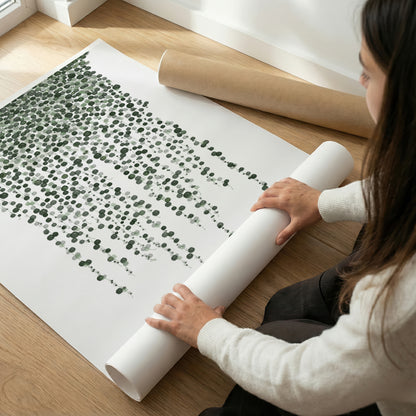 TAW BOHO アブストラクト TAW BOHO Abstract Art Poster218