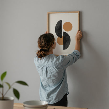 TAW BOHO アブストラクト TAW BOHO Abstract Art Poster220