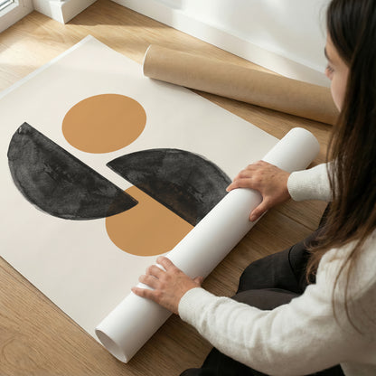 TAW BOHO アブストラクト TAW BOHO Abstract Art Poster220