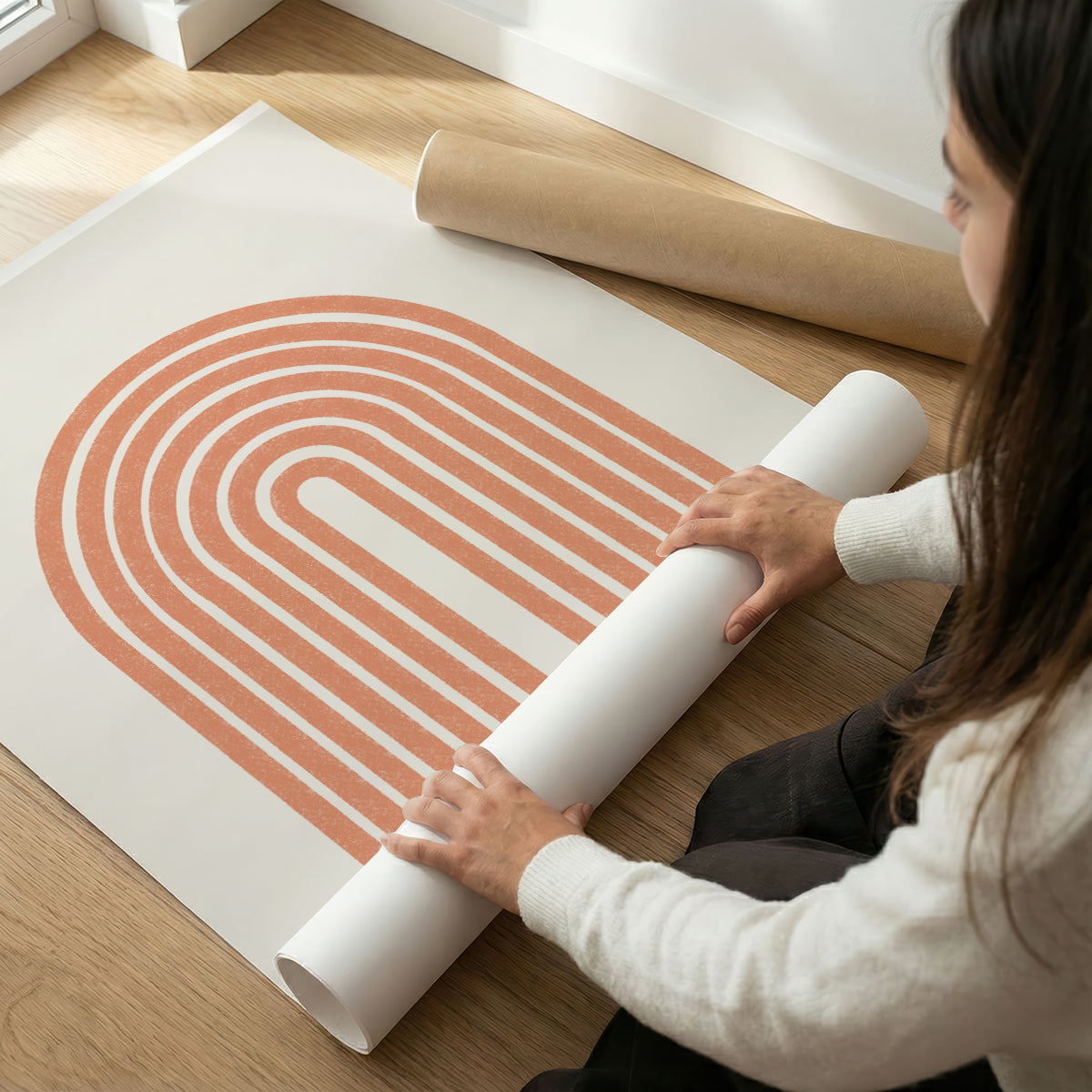 TAW BOHO アブストラクト TAW BOHO Abstract Art Poster222