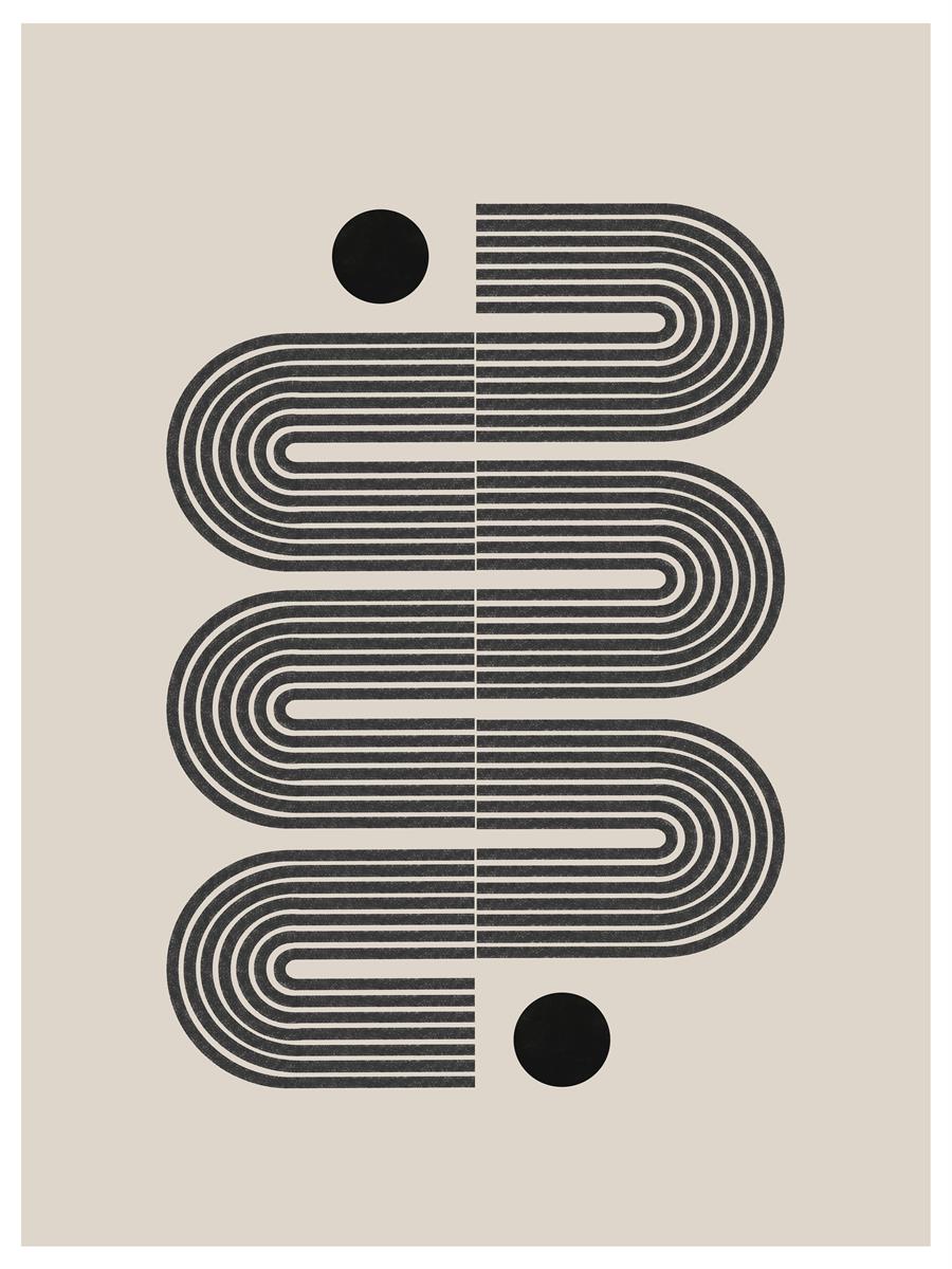 TAW BOHO アブストラクト TAW BOHO Abstract Art Poster223