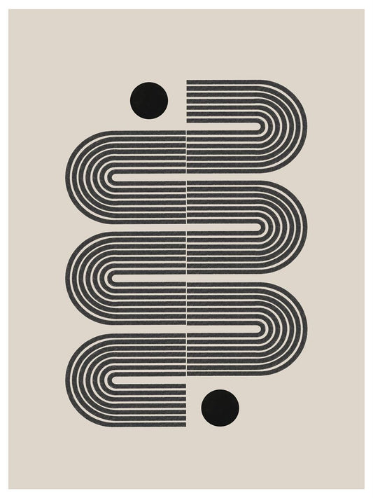 TAW BOHO アブストラクト TAW BOHO Abstract Art Poster223