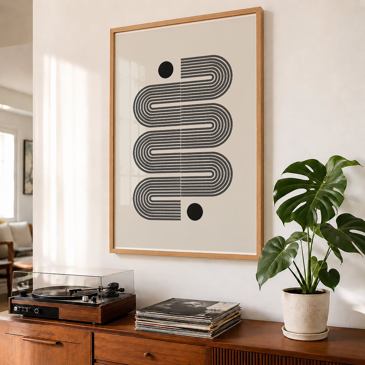 TAW BOHO アブストラクト TAW BOHO Abstract Art Poster223