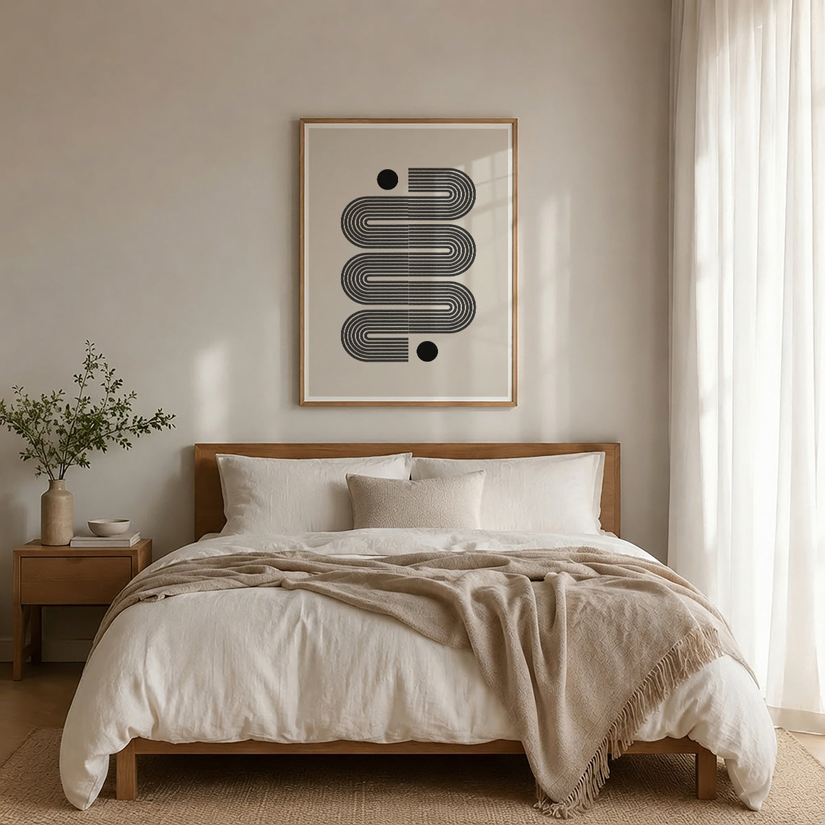 TAW BOHO アブストラクト TAW BOHO Abstract Art Poster223