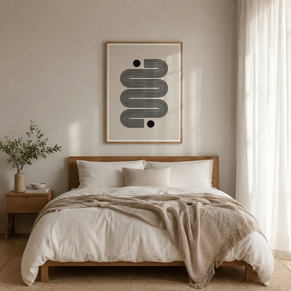 TAW BOHO アブストラクト TAW BOHO Abstract Art Poster223