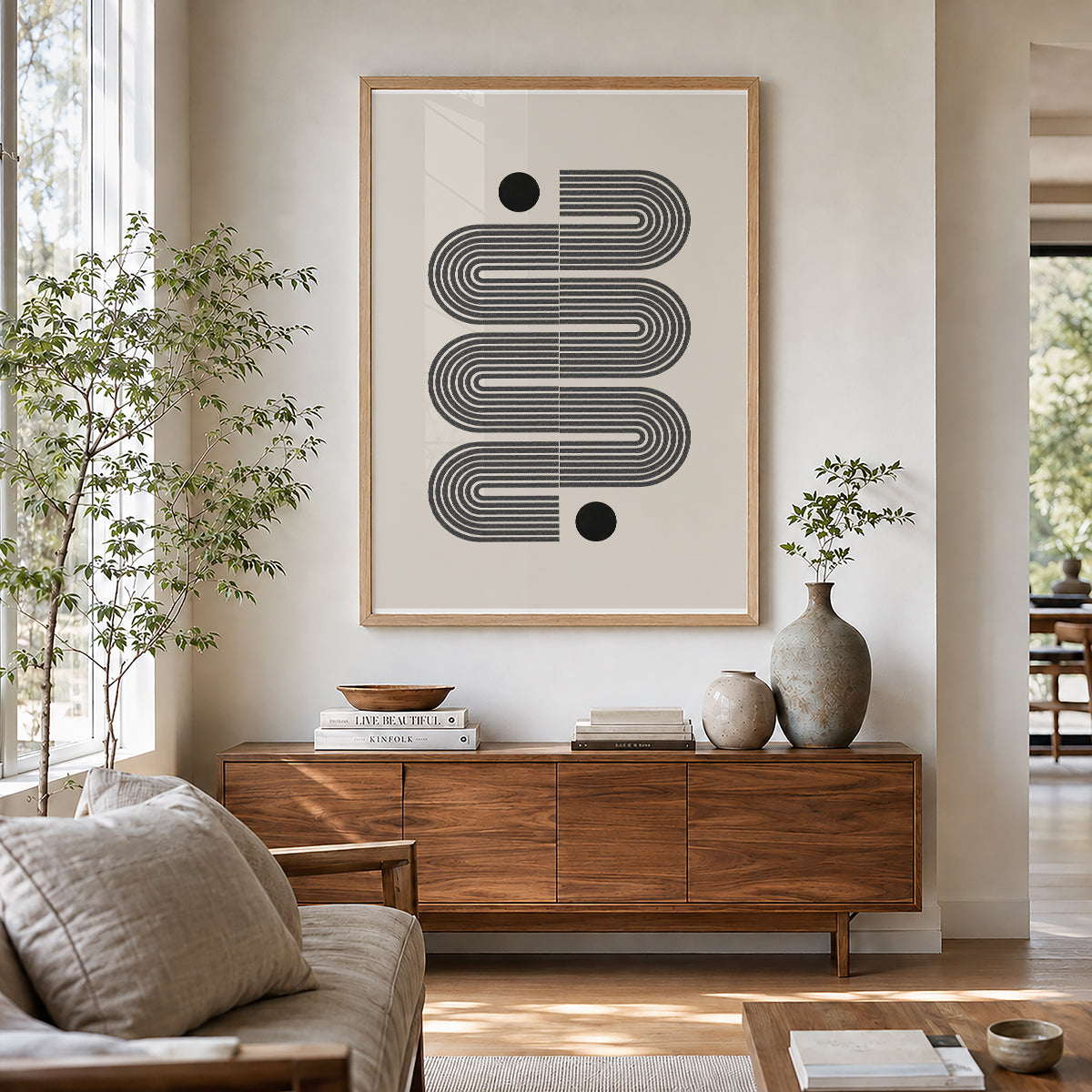 TAW BOHO アブストラクト TAW BOHO Abstract Art Poster223