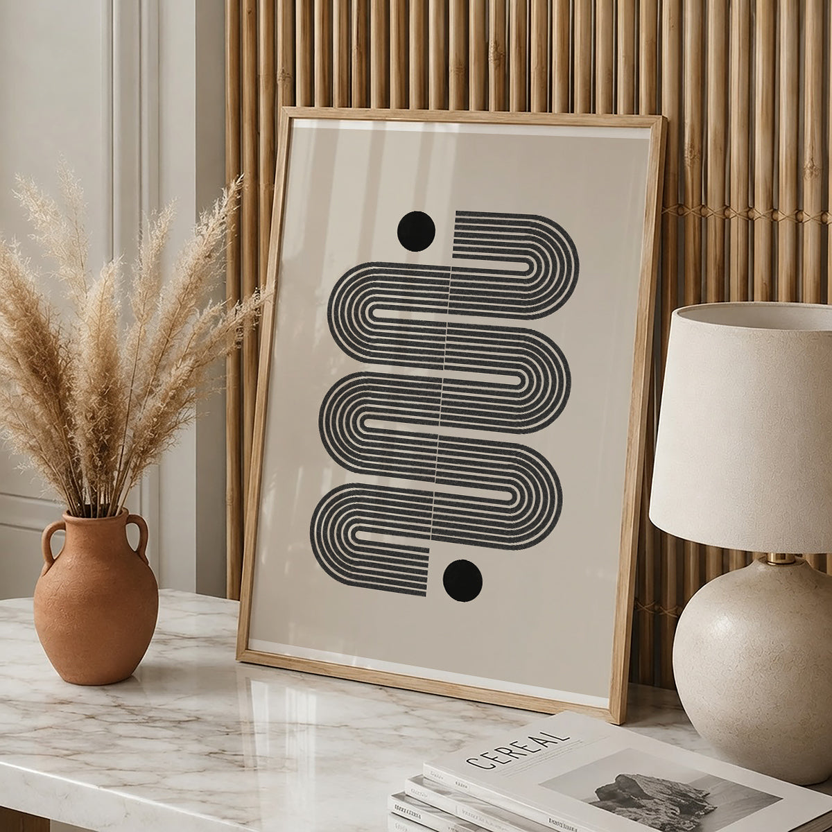 TAW BOHO アブストラクト TAW BOHO Abstract Art Poster223