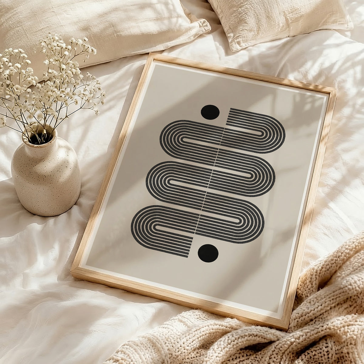 TAW BOHO アブストラクト TAW BOHO Abstract Art Poster223