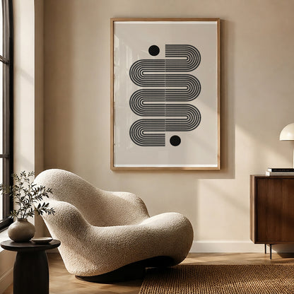 TAW BOHO アブストラクト TAW BOHO Abstract Art Poster223