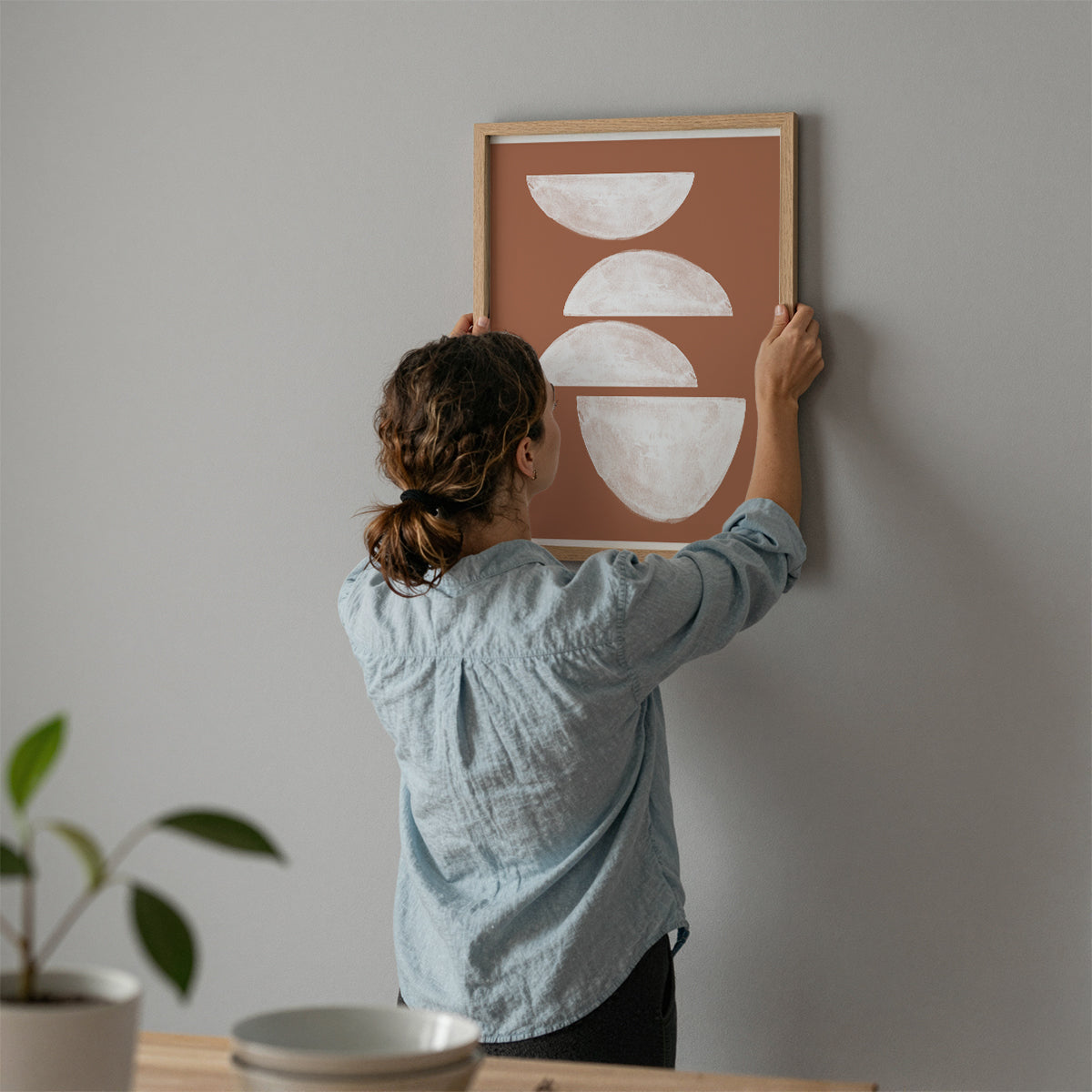 TAW BOHO アブストラクト TAW BOHO Abstract Art Poster224
