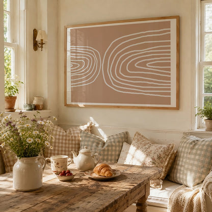 TAW BOHO アブストラクト TAW BOHO Abstract Art Poster225