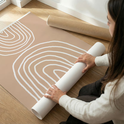 TAW BOHO アブストラクト TAW BOHO Abstract Art Poster225