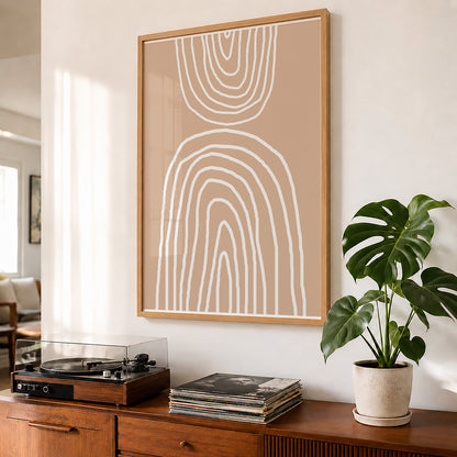 TAW BOHO アブストラクト TAW BOHO Abstract Art Poster225