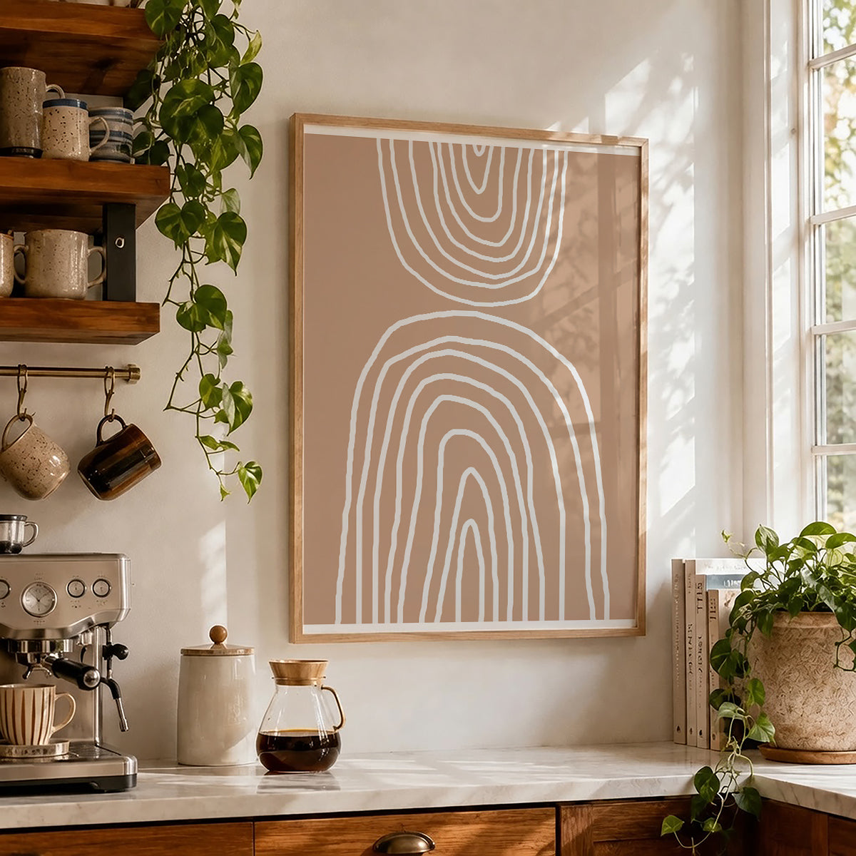 TAW BOHO アブストラクト TAW BOHO Abstract Art Poster225