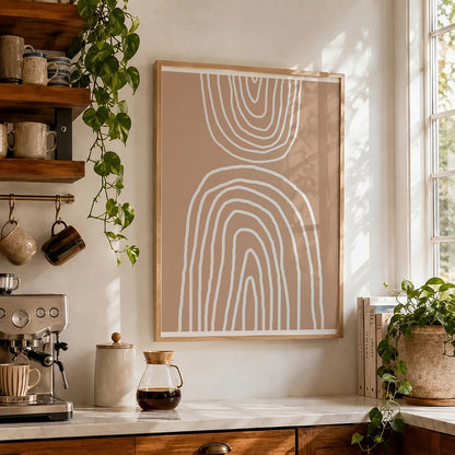TAW BOHO アブストラクト TAW BOHO Abstract Art Poster225