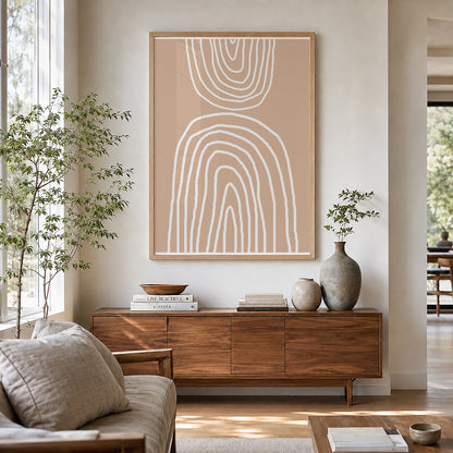 TAW BOHO アブストラクト TAW BOHO Abstract Art Poster225