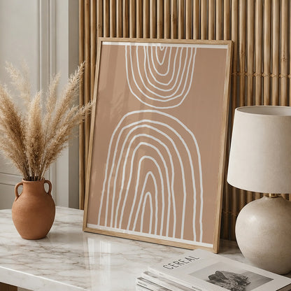 TAW BOHO アブストラクト TAW BOHO Abstract Art Poster225