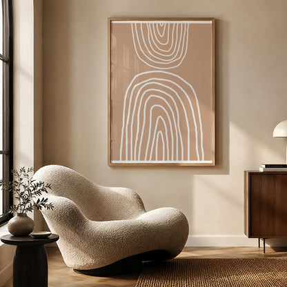 TAW BOHO アブストラクト TAW BOHO Abstract Art Poster225