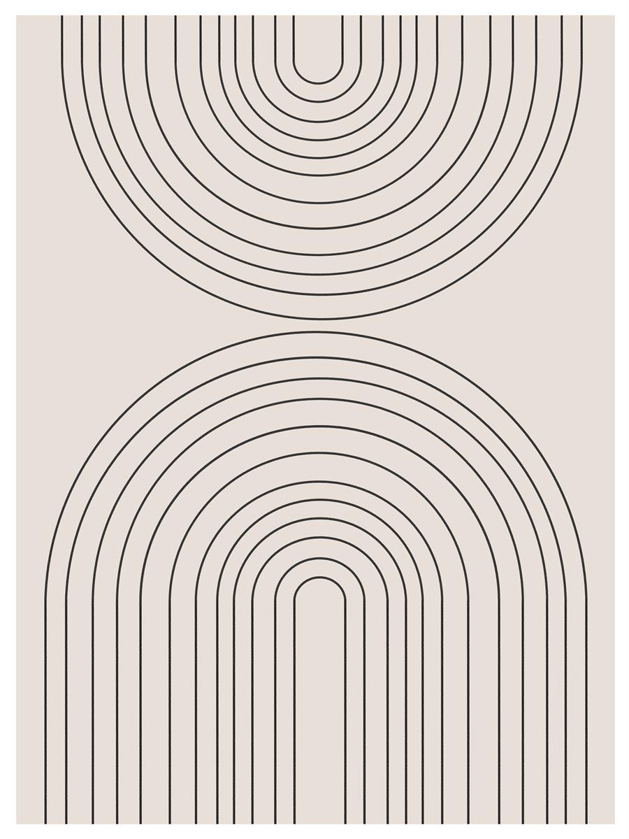 TAW BOHO アブストラクト TAW BOHO Abstract Art Poster226