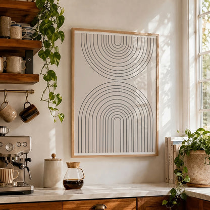 TAW BOHO アブストラクト TAW BOHO Abstract Art Poster226
