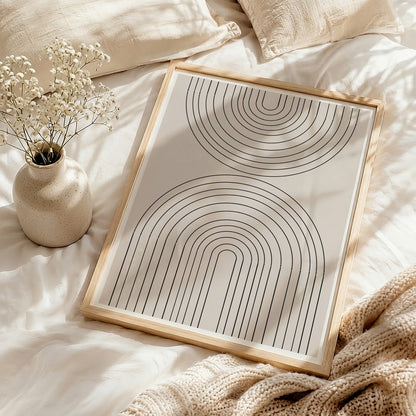 TAW BOHO アブストラクト TAW BOHO Abstract Art Poster226
