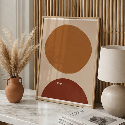 TAW BOHO アブストラクト TAW BOHO Abstract Art Poster227