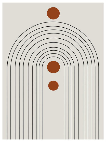 TAW BOHO アブストラクト TAW BOHO Abstract Art Poster230