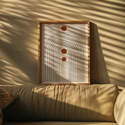 TAW BOHO アブストラクト TAW BOHO Abstract Art Poster230