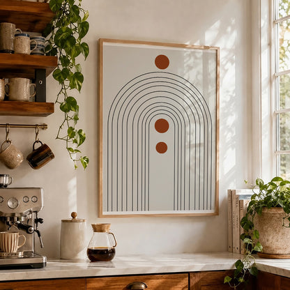 TAW BOHO アブストラクト TAW BOHO Abstract Art Poster230